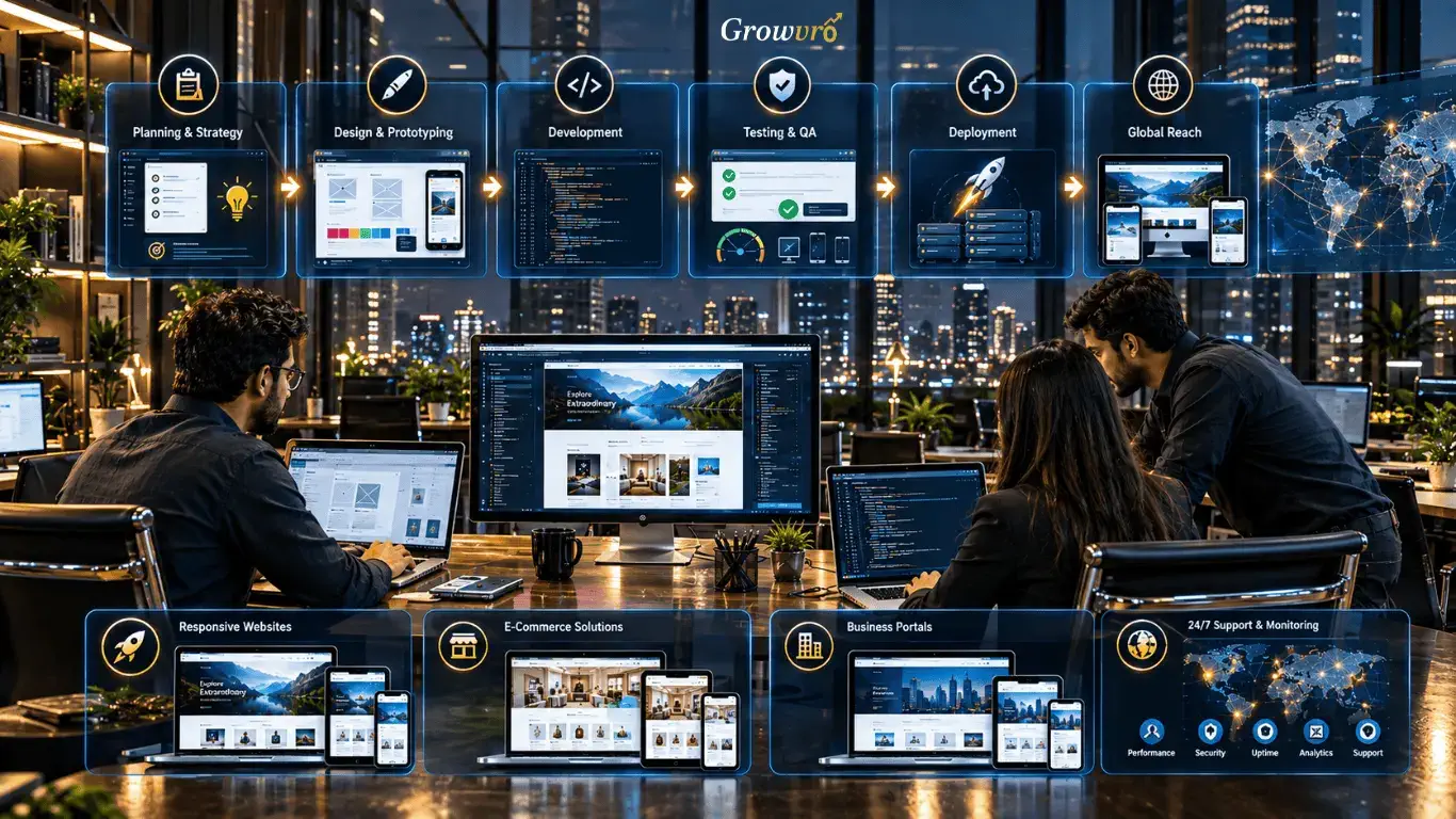 We Care About Your ROI, Not Just Code on website design